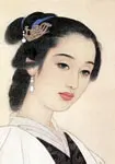 李清照画像