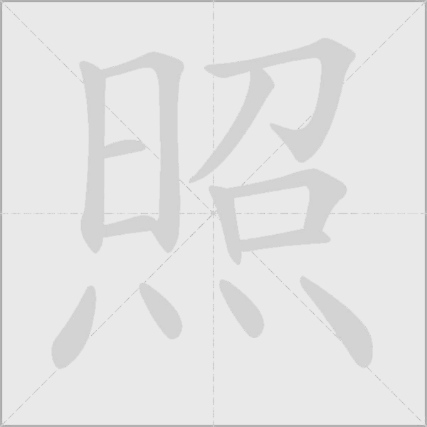 照字动态笔顺演示