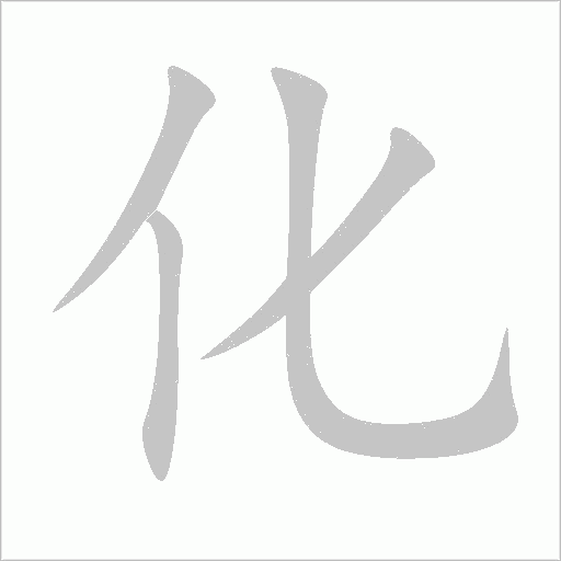 化字动态笔顺演示