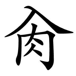 肏字字形图片