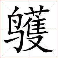 鹱字字形