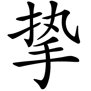 挚字字形